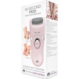 Rio - 60 Seconden Pedi - Eeltverwijderaar - Wit - Inclusief Vervangbare Kop