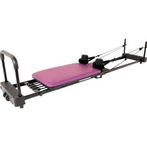 Bodi-tek Pilates reformer - pilatesbank - paars