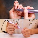 RIO Naef - Elektrische Nagelfrees - Hand- & Voetverzorging - Draadloos - Inclusief 11 Opzetstukken en 66 Schuurrolletjes