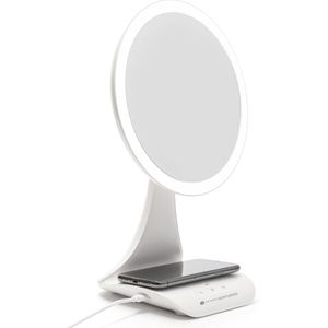 Rio MMWC - verlichte make up spiegel met telefoonoplader - 5x vergroting