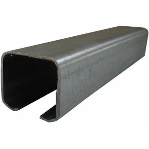 Bovenrail - Staal - Verzinkt - 2500 mm - Voor Schuifdeuren