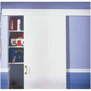 Schuifdeurgarnituur - Single Top - Aluminium - Voor Kast- en Garderobedeur