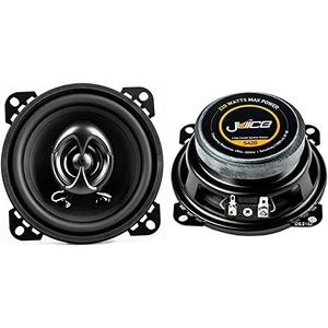 Juice S420 4 Inch 10 cm 2 - Way Coaxiale Auto Deur of Pakket Plank Luidspreker Upgrade, Efficiënte Power Handling, 220 Watt Piek Vermogen