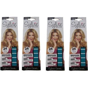 Sylvie Nails Nagelstickers met Vijl 4 Stuks - Turquoise