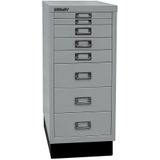 Bisley Schubladenschrank Multidrawers 29er Serie A4 8 Schübe silber