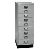 Bisley Schubladenschrank MultiDrawer 39er Serie Sockel A3 9 Schubladen