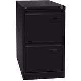 BISLEY LIGHT Hängeregistraturschrank schwarz 2 Schubladen 41,3 x 62,2 x 71,1 cm