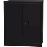 Bisley draaideurkast, ft 100 x 91,4 x 40 cm (h x b x d), 1 legbord, zwart