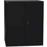 Bisley draaideurkast, ft 100 x 91,4 x 40 cm (h x b x d), 1 legbord, zwart