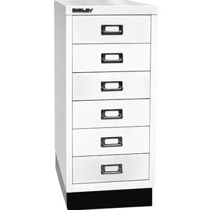 Bisley Schubladenschrank Multidrawers 29er Serie A4 6 Schübe verkehrsw