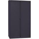 Bisley Basic Roldeurkast 4 Legborden 198 x 120 x 43 cm Zwart