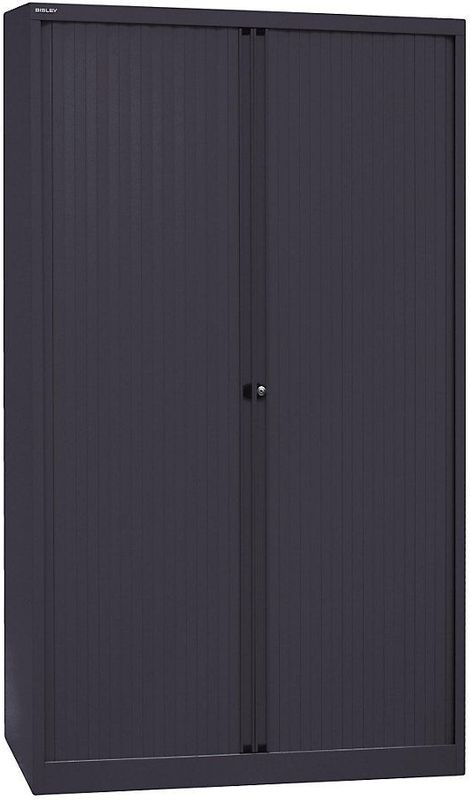 Bisley Basic Roldeurkast 4 Legborden 198 x 120 x 43 cm Zwart