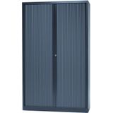 Bisley Basic Roldeurkast 4 Legborden 198 x 120 x 43 cm Zilvergrijs