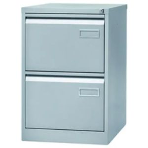 Bisley Hangmappenkasten Zilvergrijs, 2, 711 x 470 x 622 mm