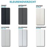 BISLEY Rollladenschrank lichtgrau, silber 4 Fachböden 100,0 x 43,0 x 198,0 cm