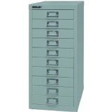 BISLEY MultiDrawer, 29-delige serie, DIN A4, 10 laden, metaal, 645 lichtgrijs, 38 x 27,9 x 59 cm