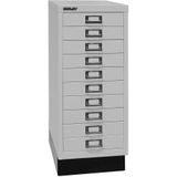 BISLEY MultiDrawer™ 29 Seri - met Sokke - A - 10 Lade - Lichtgrijs