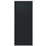 Bisley Basic Roldeurkast, 4 Legborden, A4, 80 x 43 x 197,9 cm, Zwart