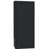 Bisley Basic Roldeurkast, 4 Legborden, A4, 80 x 43 x 197,9 cm, Zwart