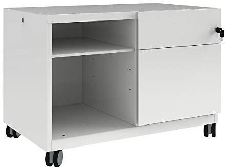 BISLEY Note™ Caddy Rollcontainer verkehrsweiß 2 Auszüge 80,0 x 49,0 x 56,3 cm