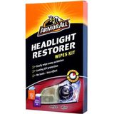 Armor All - Headlight Restorer Wipes Kit - 2 Doekjes - UV-Werende Coating