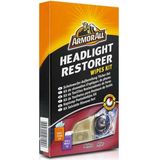 Armor All - Headlight Restorer Wipes Kit - 2 Doekjes - UV-Werende Coating