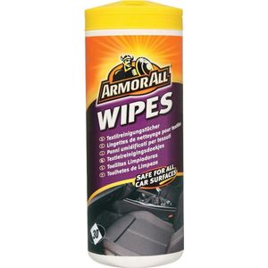 Armor All - Bio TextielreinigingsDoekjes - 30 Stuks - Biologisch Afbreekbaar
