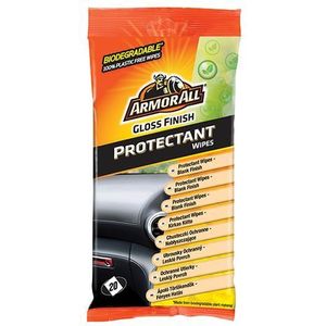 Armor All Biogloss Protectant Wipes 20pc