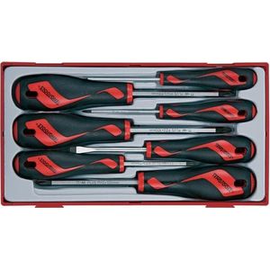 TengTools schroevendraaierset (7 delig) in tray TT917N