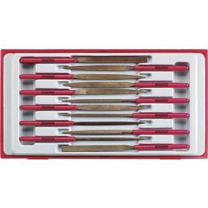 TengTools TTNF12 Set naaldvijlen Tc-tray 12dlg.