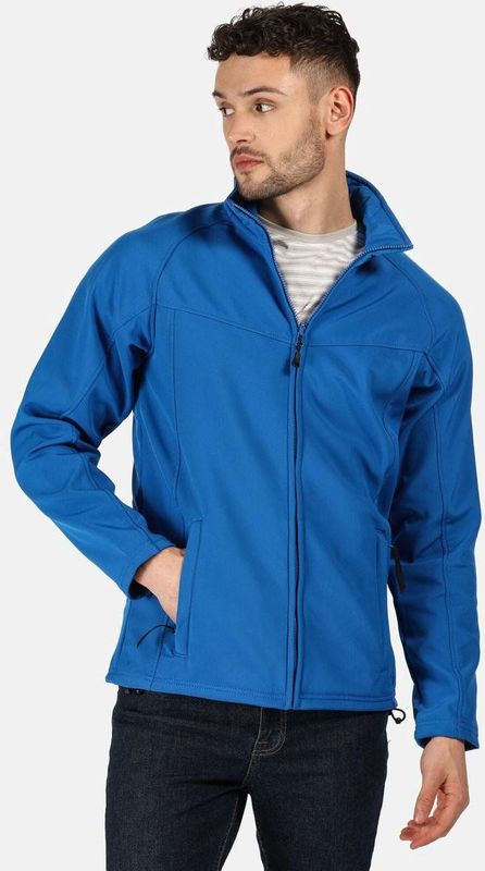 Regenjas - Navy - 96% Polyester - 4% Elastaan - Regular Fit