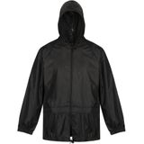 Regatta Technische en compacte Junior Pack-it jassen, waterdicht, uniseks, kinderen, zwart.