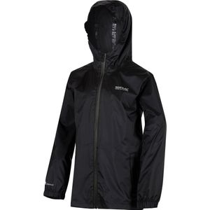 Regatta - Kids Pack It III Opvouwbaar Kinder Regenjack - Zwart