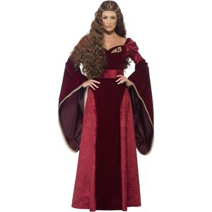 Middeleeuwse Koningin kostuum deluxe