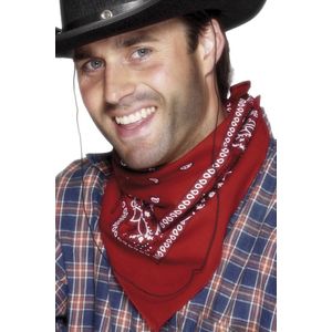 Carnaval Rode Bandana - Rood