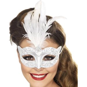 Venetiaans Masker, Metalen Dames Maskerade Maskers Carnaval Masker Perfect voor Bruiloft, Feest