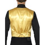 Smiffys - Paillettenvest - Goudkleurig - Veiligheid gecertificeerd