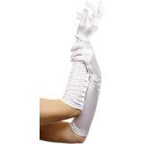 Carnaval Witte Handschoenen - Wit