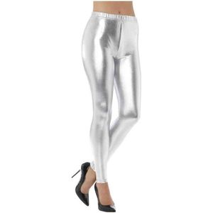 80s Metallic Disco Leggings (S)