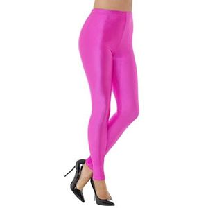 Smiffys - Disco Legging - Neonroze - Jaren 80