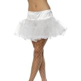 Tule petticoat wit