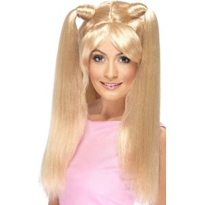 Baby Power blonde damespruik - Carnaval Spice girls look