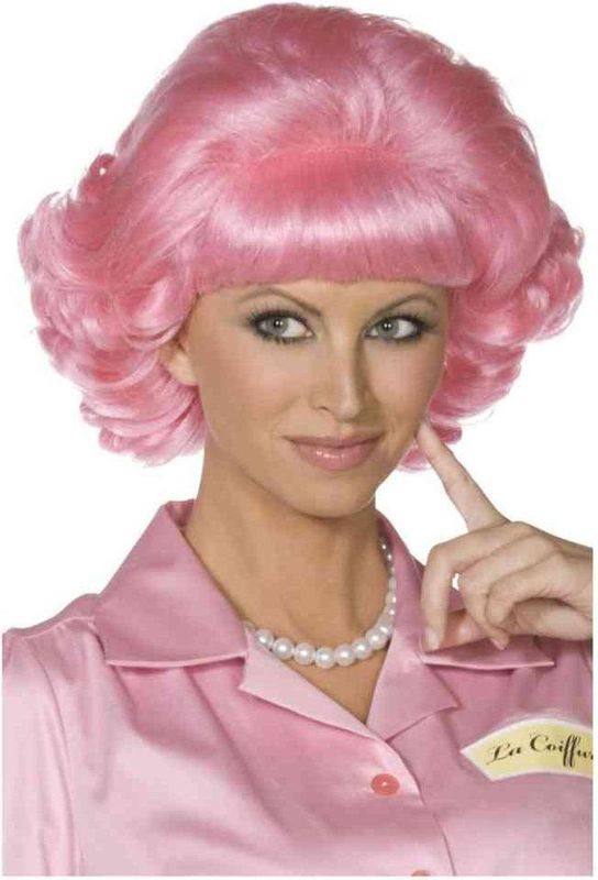 Grease™-pruik Voor Dames - Verkleedpruik - One Size