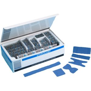 Pleisters- Steroplast - 5638S - Wondpleisters - 100 stuks - Blauw (HACCP)