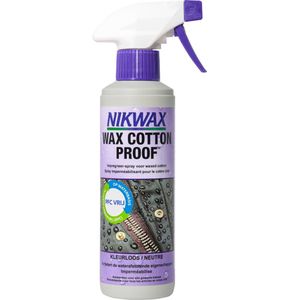 Nikwax Nikwax Wax Cotton Proof Neutral 300 ml spray, Clear, Unisex EU