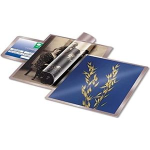 Djois made by 3L 11024 - Zak met 100 vellen koude laminering (formaat 66 x 100 mm, visitekaartje, foto's, abonnementskaart) laminering zonder machine, vochtbestendig (100 stuks)