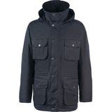 Barbour - Jack - Donkerblauw - Katoen - Halflange Snit
