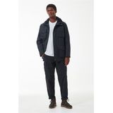 Barbour - Jack - Donkerblauw - Katoen - Halflange Snit