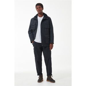 Barbour - Jack - Donkerblauw - Katoen - Halflange Snit