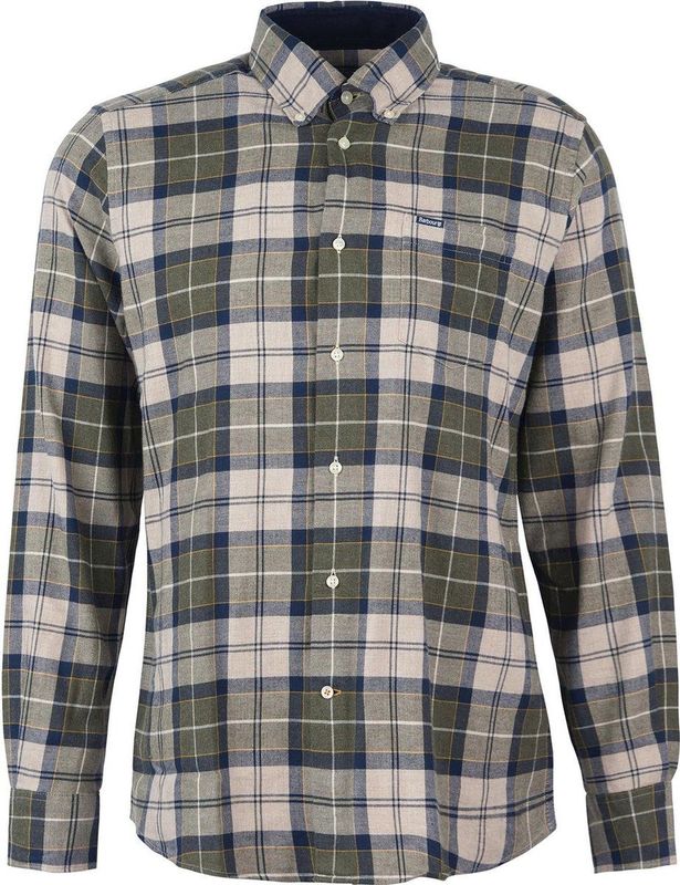 Barbour - Casual Overhemd - Groen - Geruit - Flanel